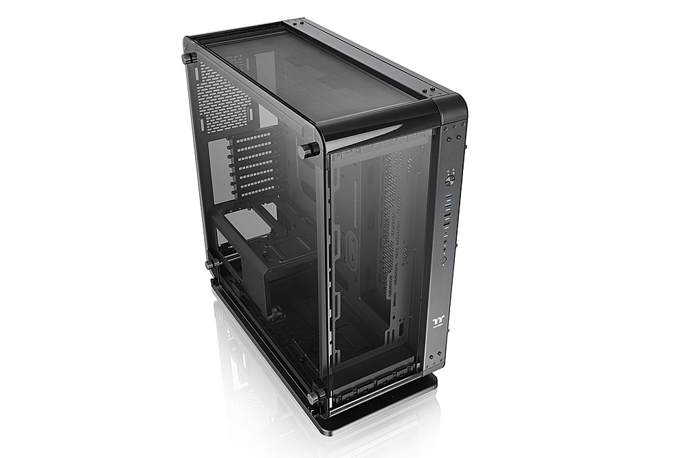 Thermaltake Core P6 Tempered Glass Mid Tower Chassis Black CA-1V2