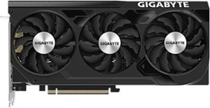 GIGABYTE - NVIDIA GeForce RTX 4070 WINDFORCE OC 12G GDDR6X PCI Express 4.0 Graphics Card - Black - Front_Zoom