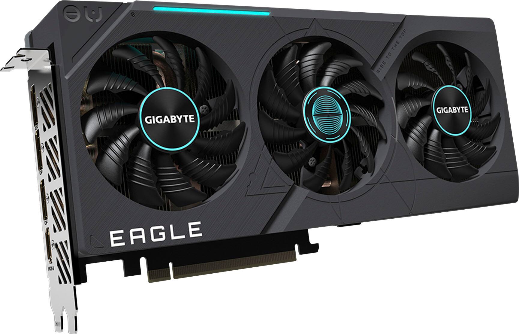 GIGABYTE NVIDIA GeForce RTX 4070 EAGLE OC 12G GDDR6X PCI Express 4.0  Graphics Card Black GV-N4070EAGLE OC-12GD - Best Buy