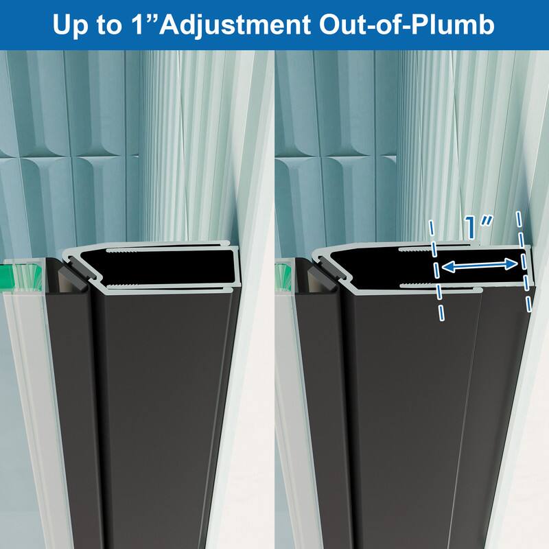 Up to 1" Adjustment Out-of-Plumb