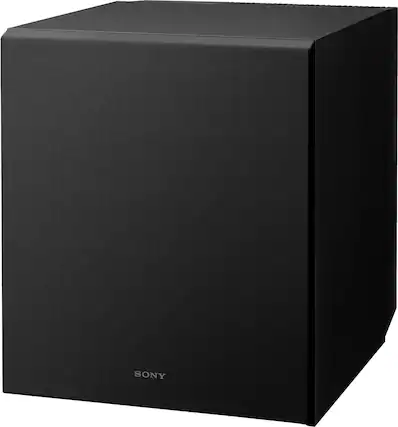 Front. Sony - SACS9M2 Active Subwoofer - Black.