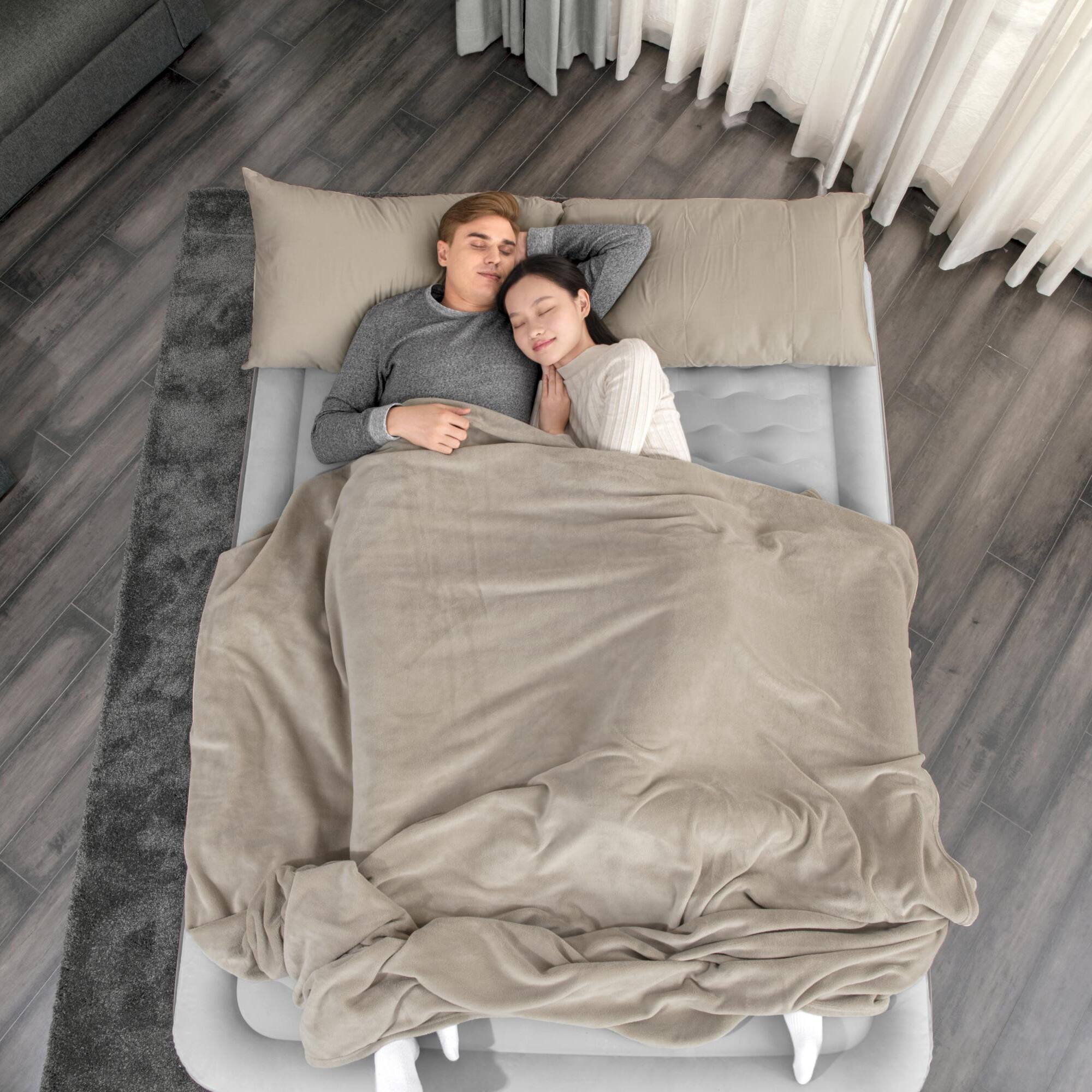 Alt View 7. Bestway - Sealy Tritech Airbed: 22" Queen - Built-in AC Pump - Multicolored.