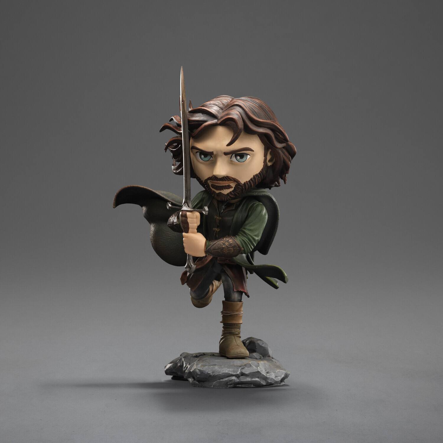 Alt View 1. Iron Studios - Iron Studios - The Lord of the Rings - MiniCo - Aragorn Figure   - COLLECTIBLES - Multicolor.