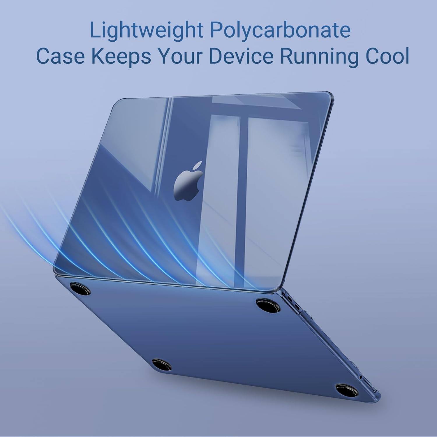 Lightweight Polycarbonate Case Keeps Your Device Running Cool