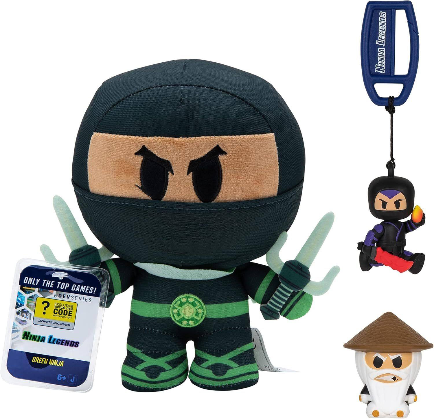 Jazwares - DevSeries Ninja Legends Collector Bundle - Three Exclusive Virtual Item Codes