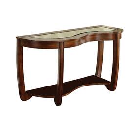 Manhattan Lane - Crystal Falls Transitional Style Sofa Table - Dark Cherry