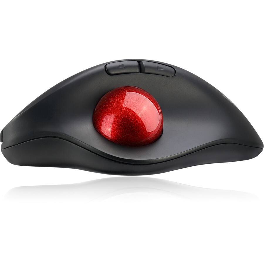 Alt View 4. Adesso - Adesso iMouse T30 Wireless Programmable Ergonomic Trackball Mouse - Optical - Wireless - Radio Frequency - 2.40 GHz - Black.