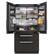 Front. Miele - 36 in. Wide KFMC 3858 French Door 42" 23.1 Cubic Feet Bottom Mount MasterCool Fridge-Freezer - Panel Ready.