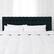 Left. CorLiving - Valencia Square Tufted Upholstered King Headboard - Blue.