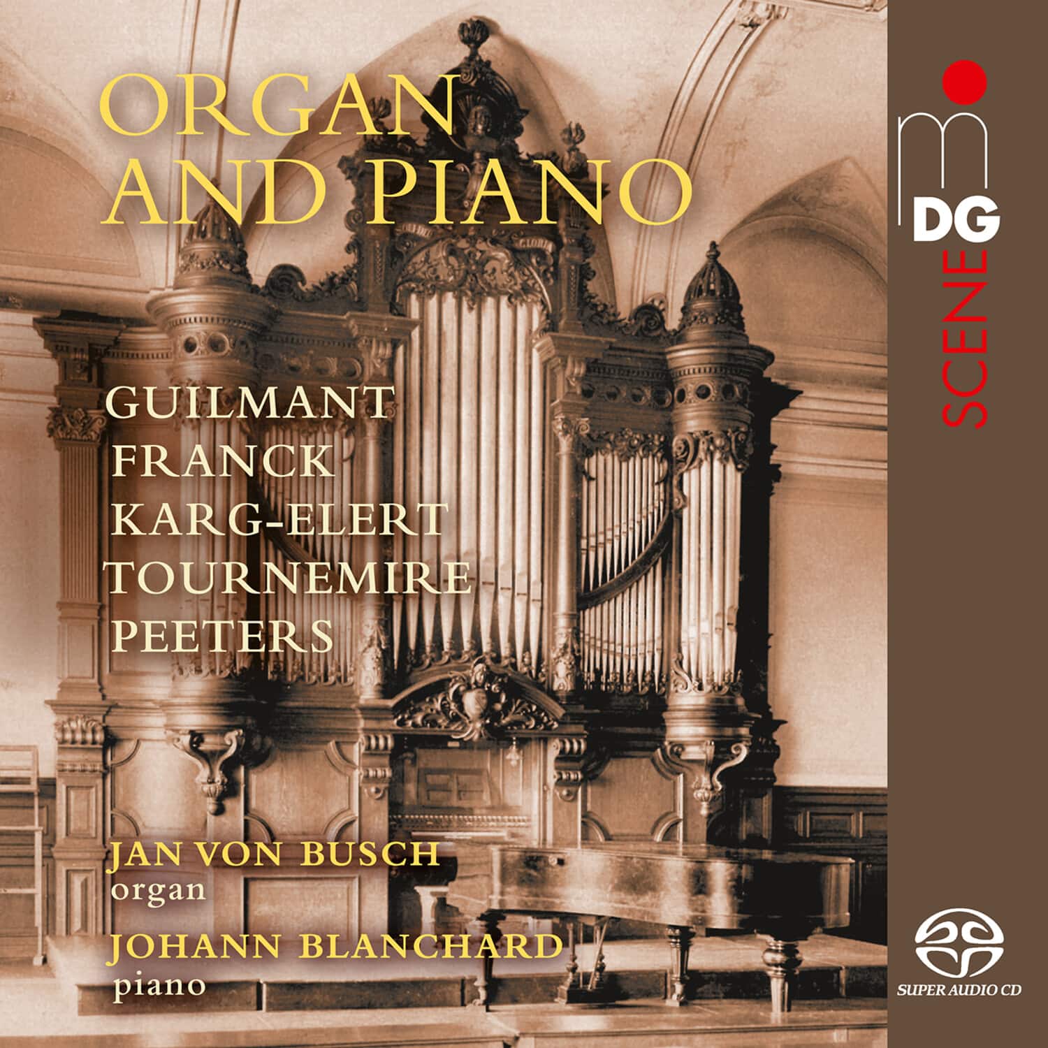Jan Von Busch - Organ and Piano   - SUPER-AUDIO CD [Super Audio CD (SACD)]