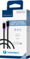Alt View Zoom 11. Insignia™ - 3.28ft (1m) Thunderbolt 4 cable, USB-C to USB-C Cable Supports 8K Display / 40Gbps Data Transfer / 240W Power Delivery - Black/Gray.