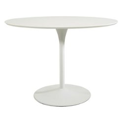 OSP Home Furnishings - Flower Dining Table - White - Angle_Zoom