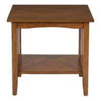 OSP Home Furnishings - Sierra Mission End Table - Ash Finish - Front_Zoom