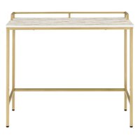 OSP Home Furnishings - Brighton Console Table - Mosaic /Gold - Front_Zoom