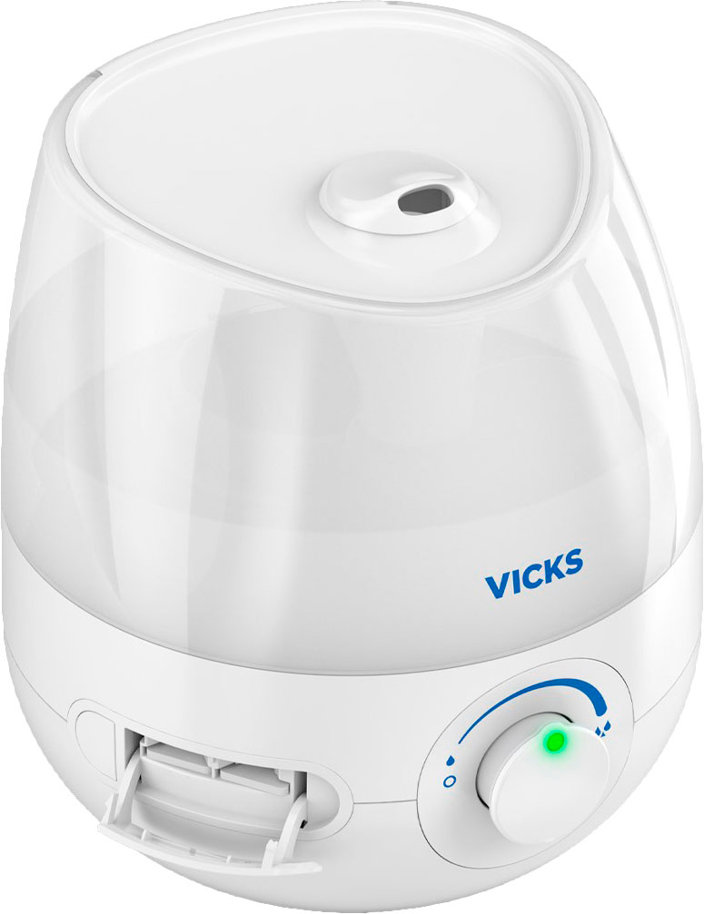 Vicks Top Fill 0.5 gallon Ultrasonic Cool Mist Humidifier White