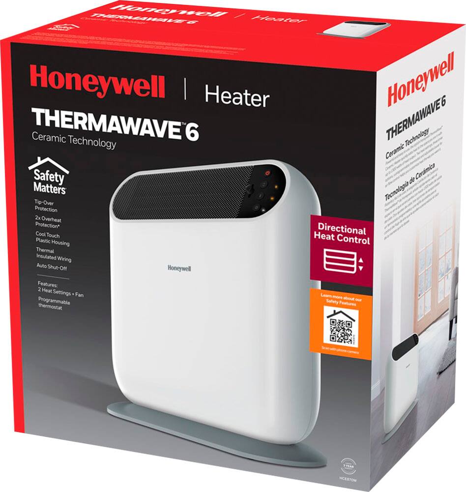 Alt View 11. Honeywell - Honeywell ThermaWave 6 Ceramic Heater - Black.