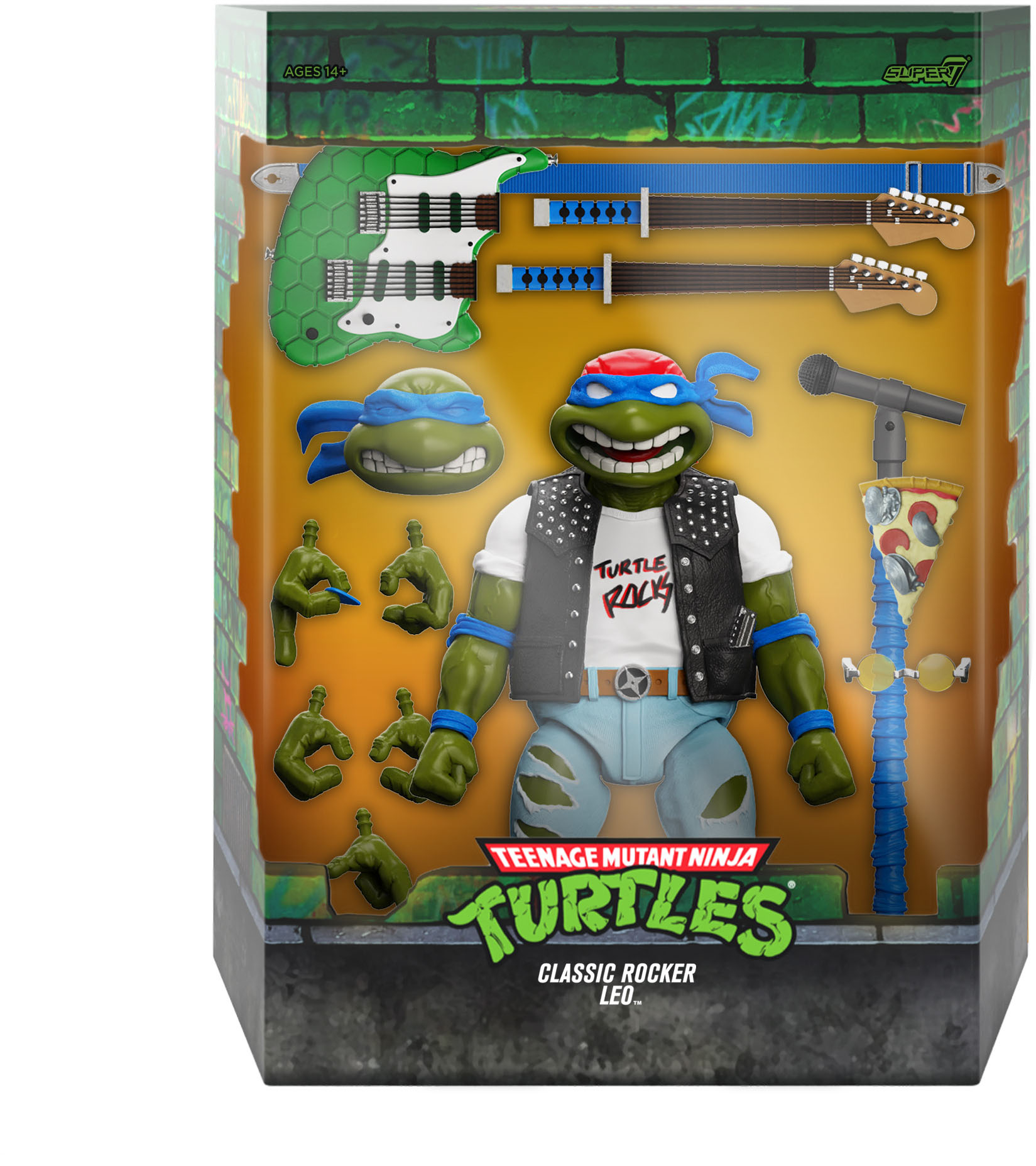 Best Buy: Super7 ULTIMATES! 7 in Plastic Teenage Muant Ninja Turtles  Shredder DE-TMNTW02-SHD-01