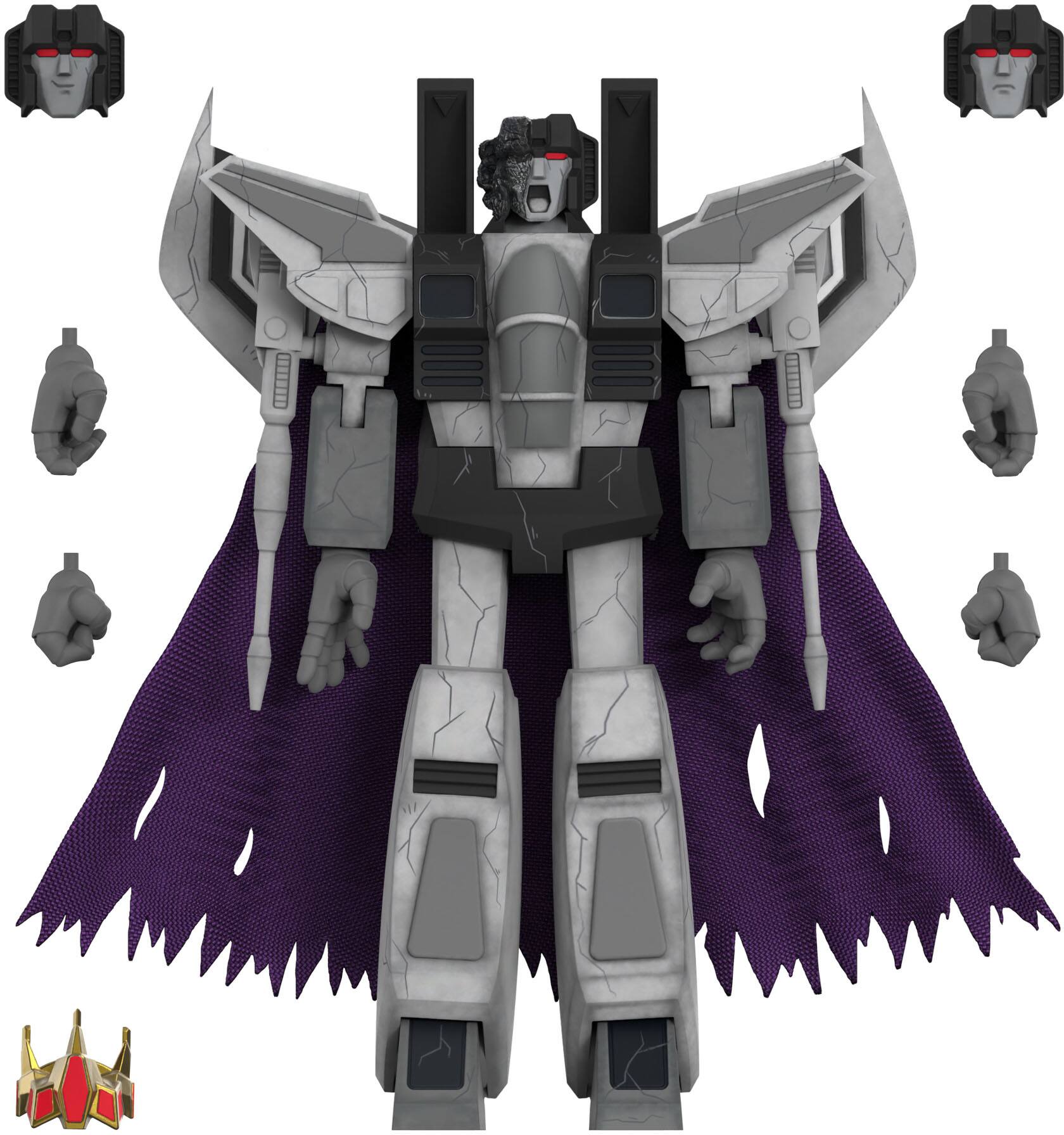 ULTIMATES! 7 in Plastic Transformers Action Figure - Fallen King Starscream