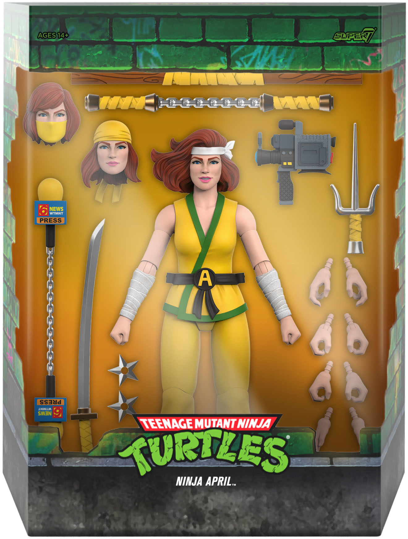 Super7 ULTIMATES! 7 in Plastic Teenage Muant Ninja Turtles Shredder  DE-TMNTW02-SHD-01 - Best Buy