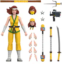 Super7 - ULTIMATES! 7 in Plastic Teenage Mutant Ninja Turtles Action Figure - Ninja April