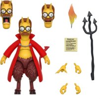 Super7 - ULTIMATES! 7 in Plastic The Simpsons Action Figure - Devil Flanders - Front_Zoom