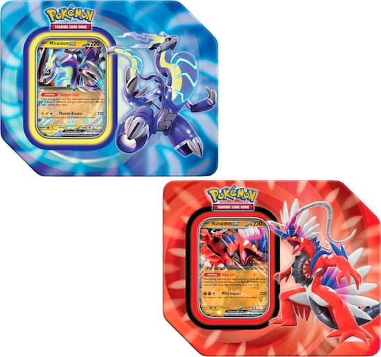 Pokémon TCG: Paldea Legends Tin (Miraidon ex)