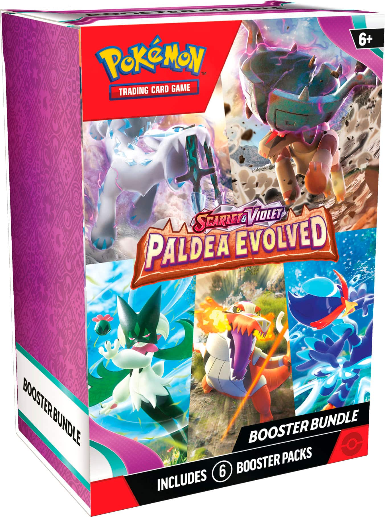 Pokémon Trading Card Game: Paldea Evolved Sleeved Boosters Styles May Vary  185-87350 - Best Buy