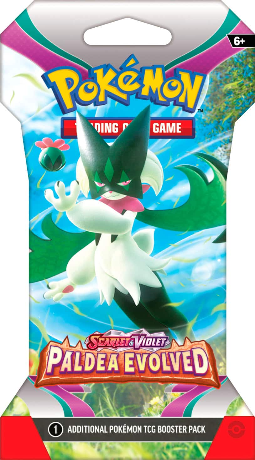 Pokémon TCG: Scarlet & Violet Sleeved Booster Pack (10 Cards)