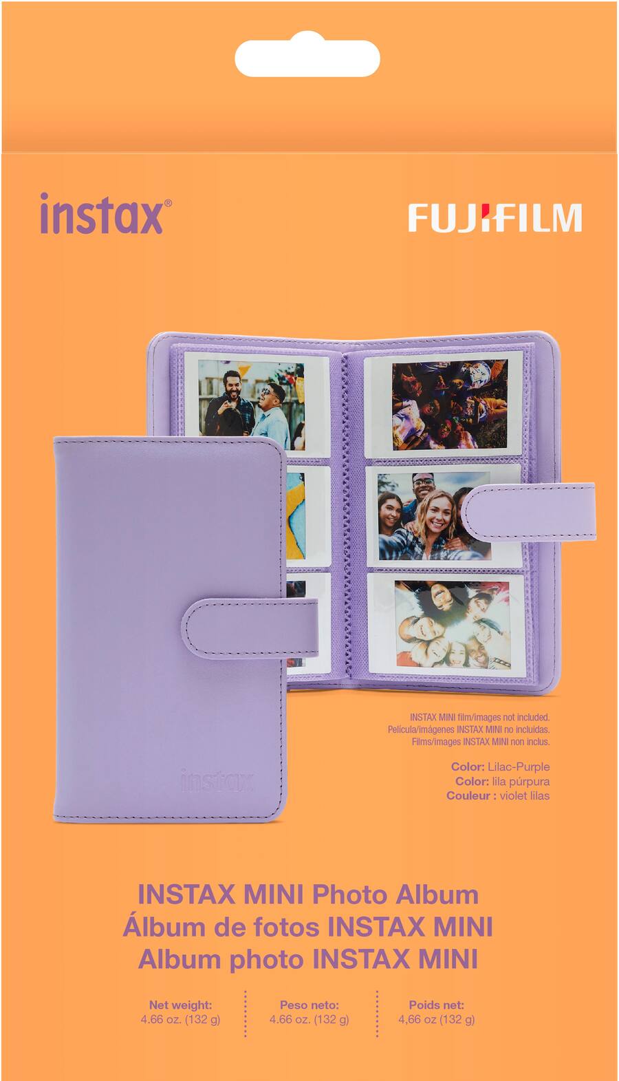 Fujifilm instax mini Photo Album Lilac Purple 600023138 Best Buy