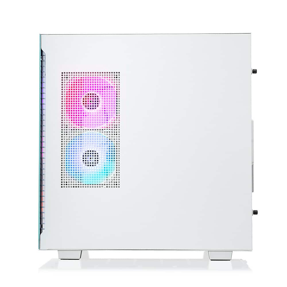 Alt View 4. Thermaltake - Avalanche i477T Gaming Desktop - Intel Core i7-13700KF - 32GB Memory - NVIDIA GeForce RTX 4070 Ti Super 2TB SSD - White.