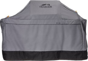 Traeger Grills - Full Length Grill Cover - Ironwood - Gray - Angle_Zoom