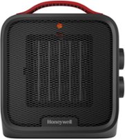 Honeywell UberHeat 5 Ceramic Heater - Black - Front_Zoom