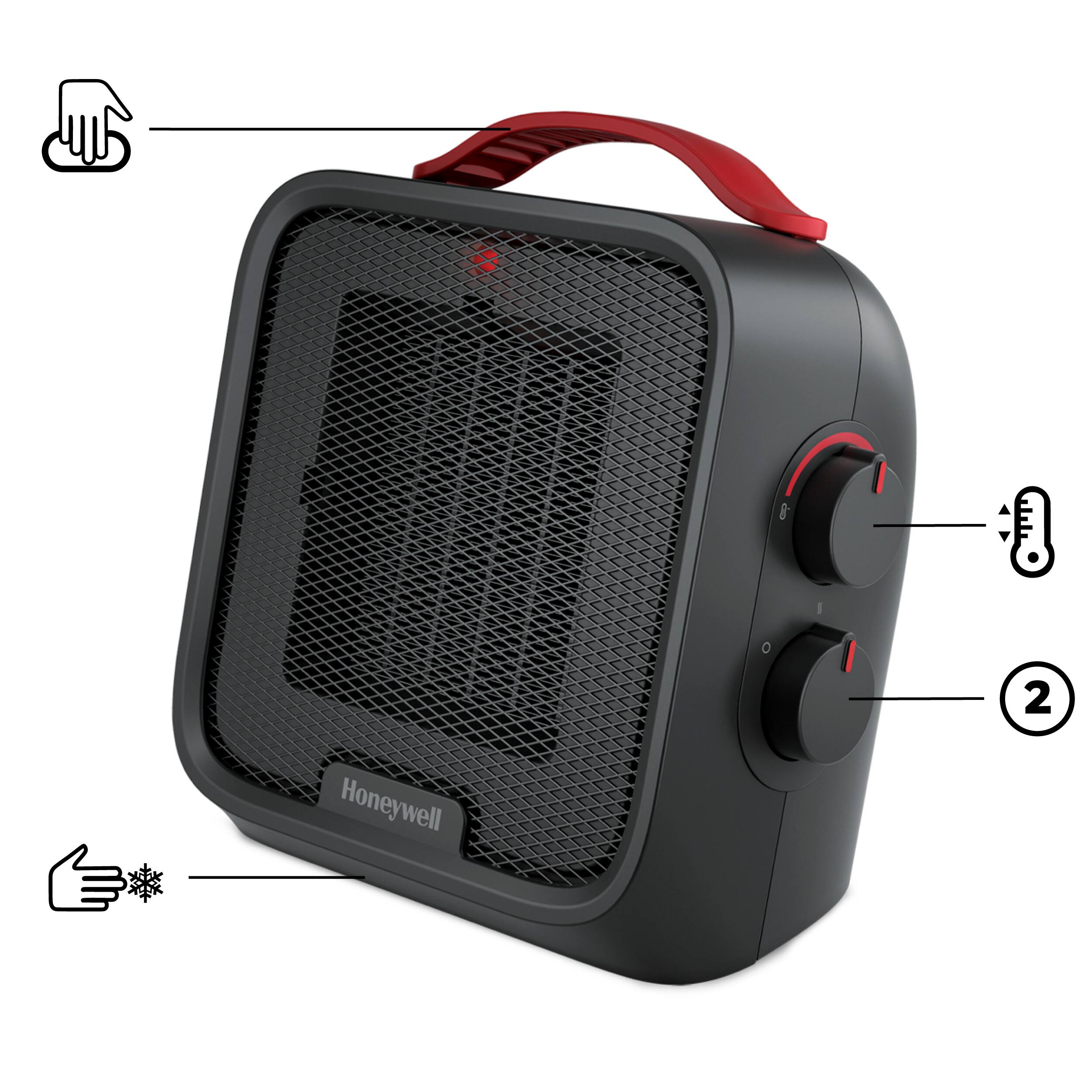 Alt View 40. Honeywell - Honeywell UberHeat 5 Ceramic Heater - Black.