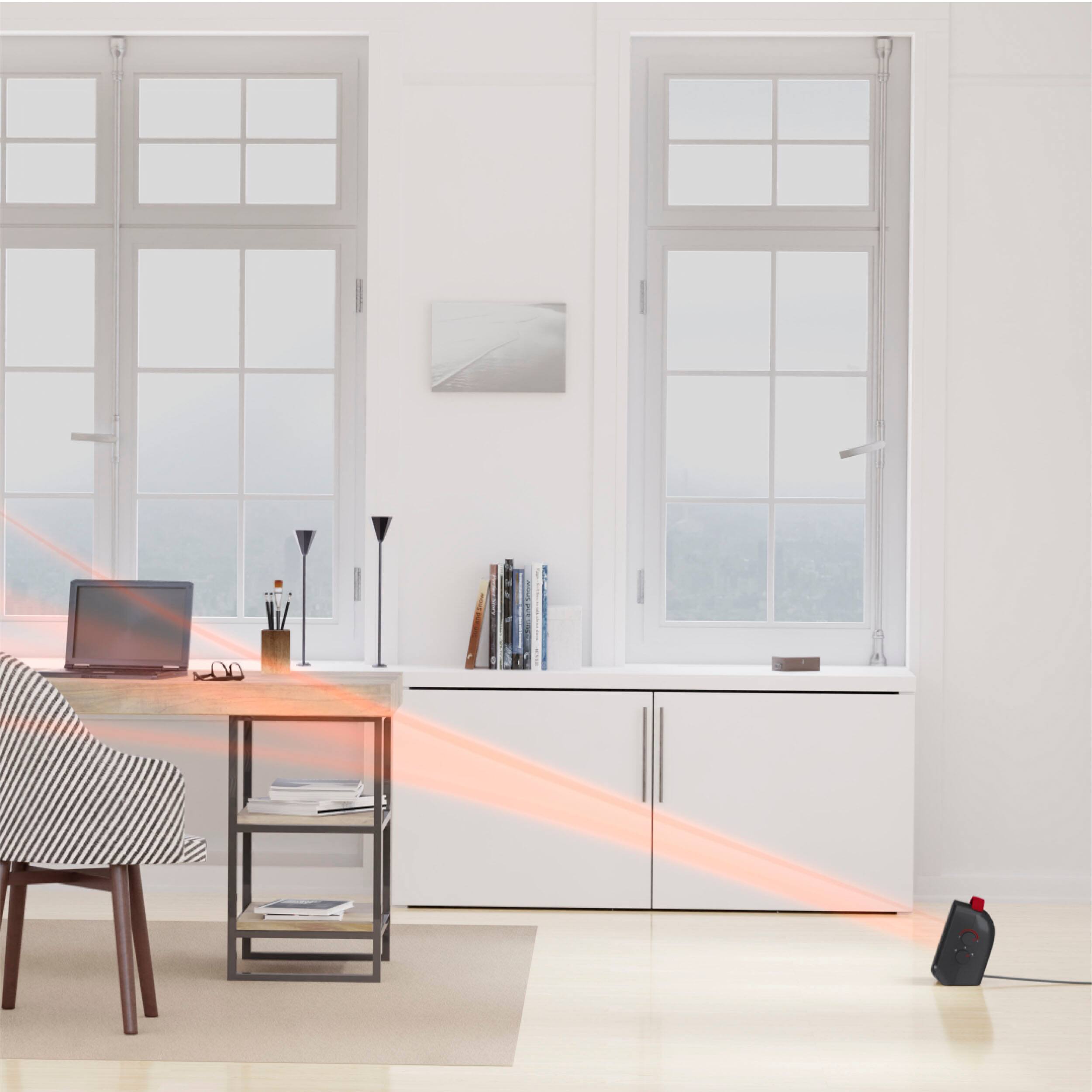 Alt View 15. Honeywell - Honeywell UberHeat 5 Ceramic Heater - Black.