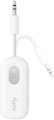Front. Twelve South - AirFly SE Portable Bluetooth Audio Receiver - White.
