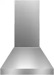 Bertazzoni - 36 inches - Wall Range Hood - Stainless Steel - Front_Zoom