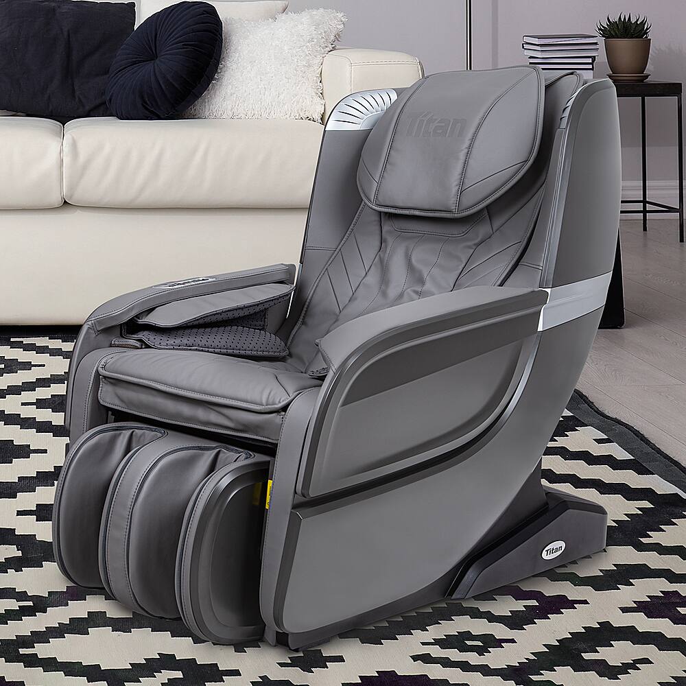 Best Buy Titan Luna 3D Compact Massage Chair Charcoal TI LUNA CH