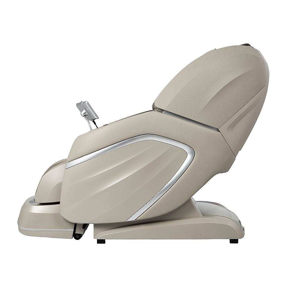 Left View: Osaki - Amamedic Hilux 4D Massage Chair - Taupe