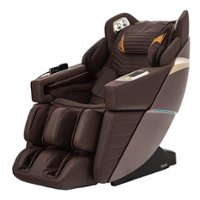 Titan - Pro Signature 3D Massage Chair - Brown - Front_Zoom