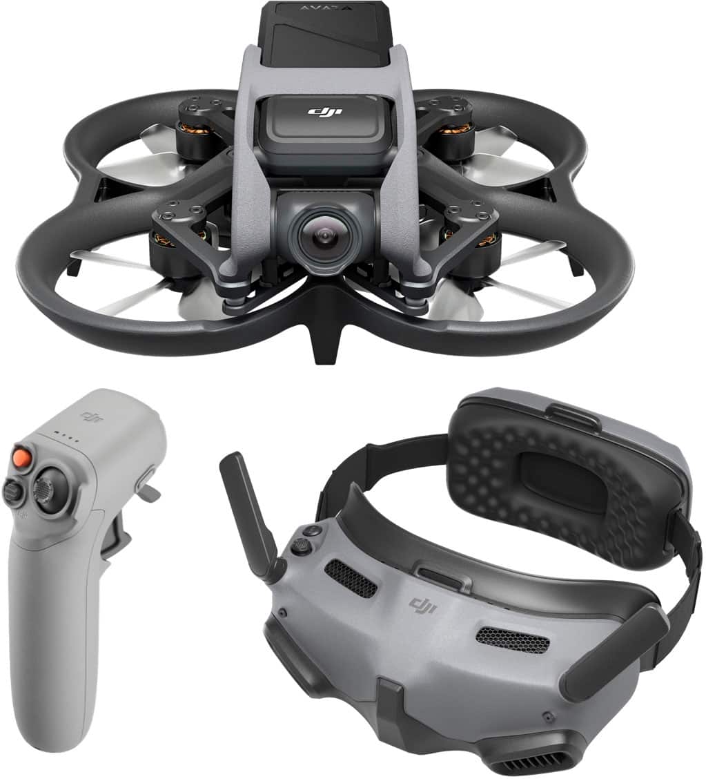 Alt View 11. DJI - Avata Explorer Combo Drone with Motion Controller (Goggles Integra and RC Motion 2) - Gray.
