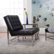 Alt View Zoom 15. Studio Designs - Home Ashlar Modern Blended Leather Accent Chair - Black.