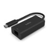 Belkin - USB Type C to 2.5 Gb Ethernet Adapter, USB-IF Certified Thunderbolt 3 & 4 - Black