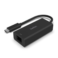Belkin USB-C to USB 3.0 Adapter with Charging and Data Transfer, Compatible  with Apple and Chromebook Devices Black F2CU036BTBLK - Best Buy