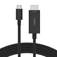 Best Buy essentials™ 6' USB-C to HDMI Cable Black BE-PC3CHD6