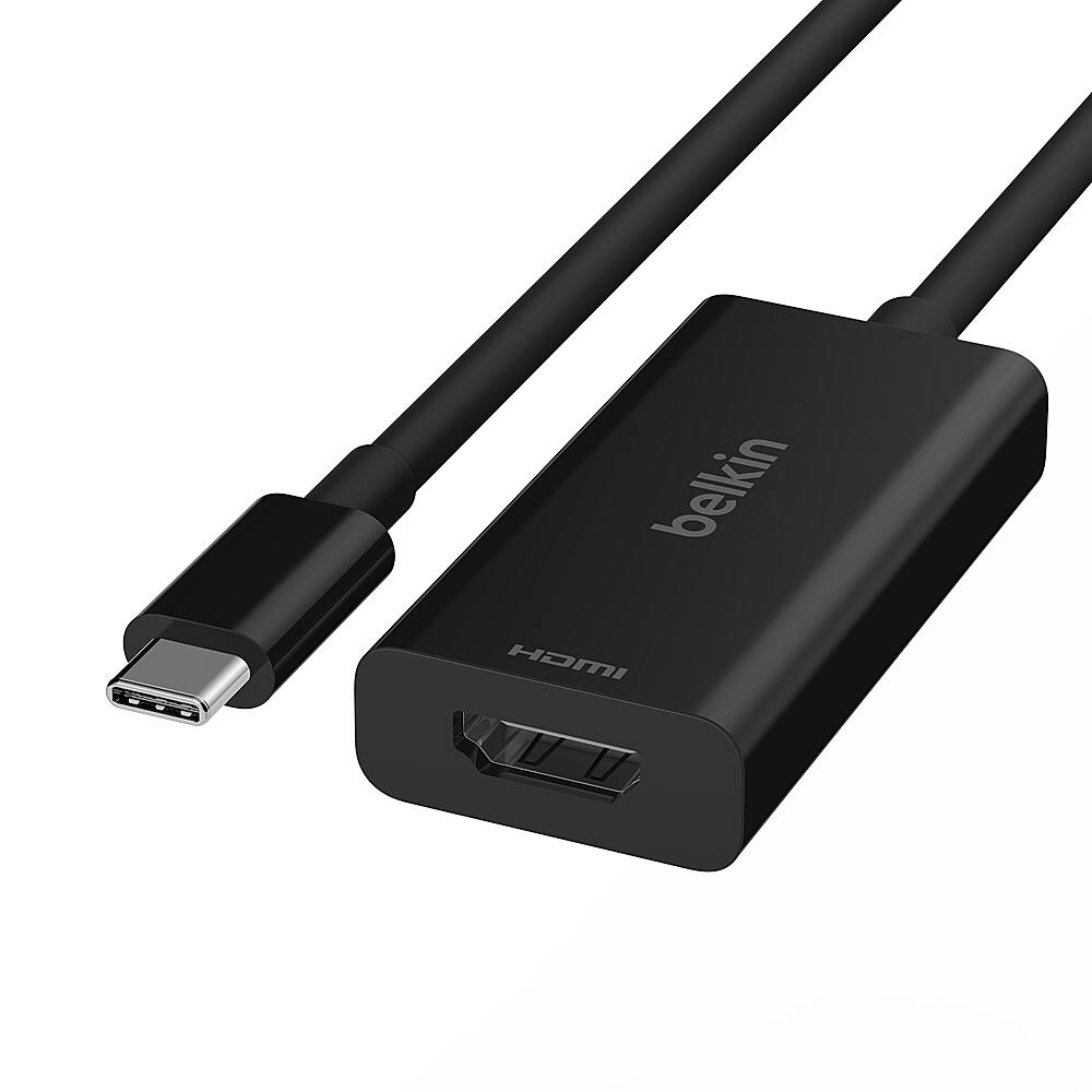 Alt View 11. Belkin - USB Type C to HDMI 2.1 Adapter, 8K@60Hz, 4K@144Hz,USB-IF - Black.