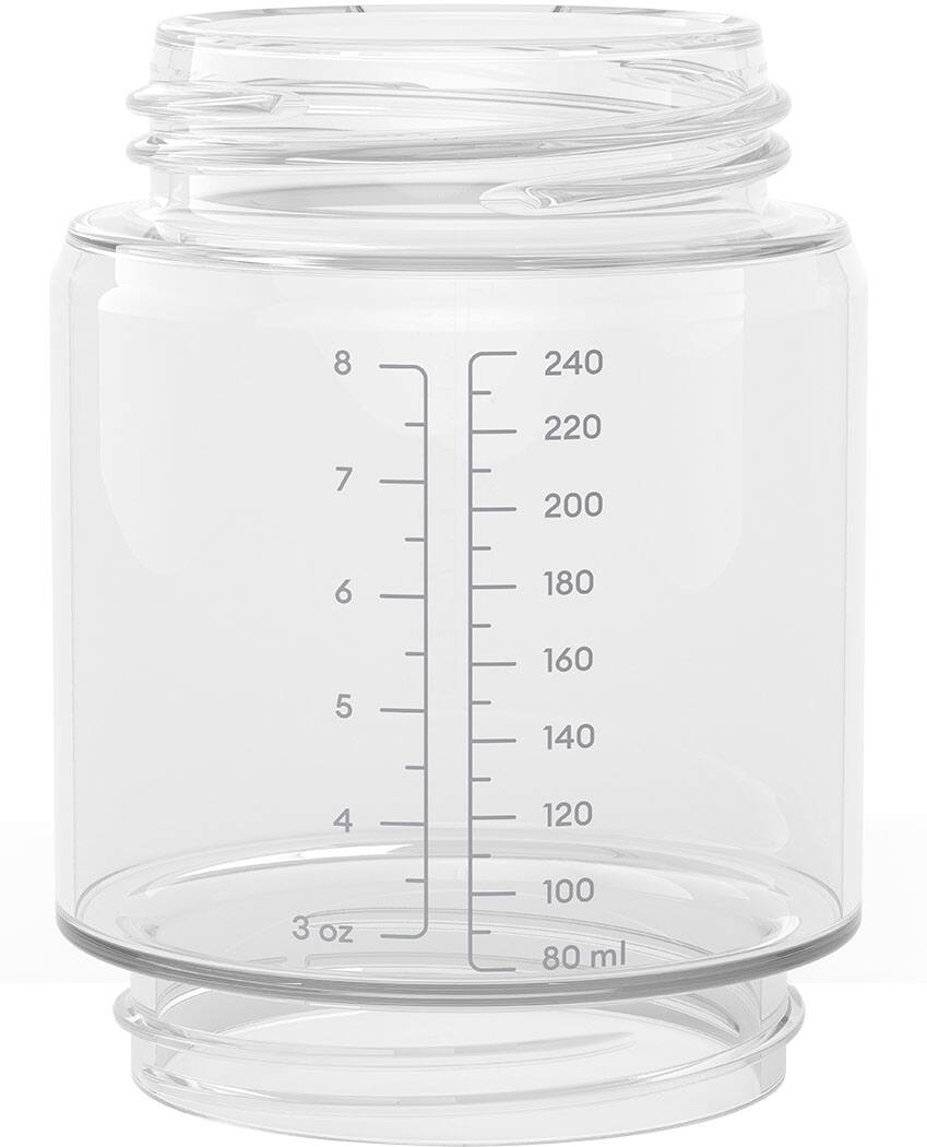 Front. Ember - Bottle Body 2-Pack 8 oz For Self-Warming Smart Baby Bottle System.