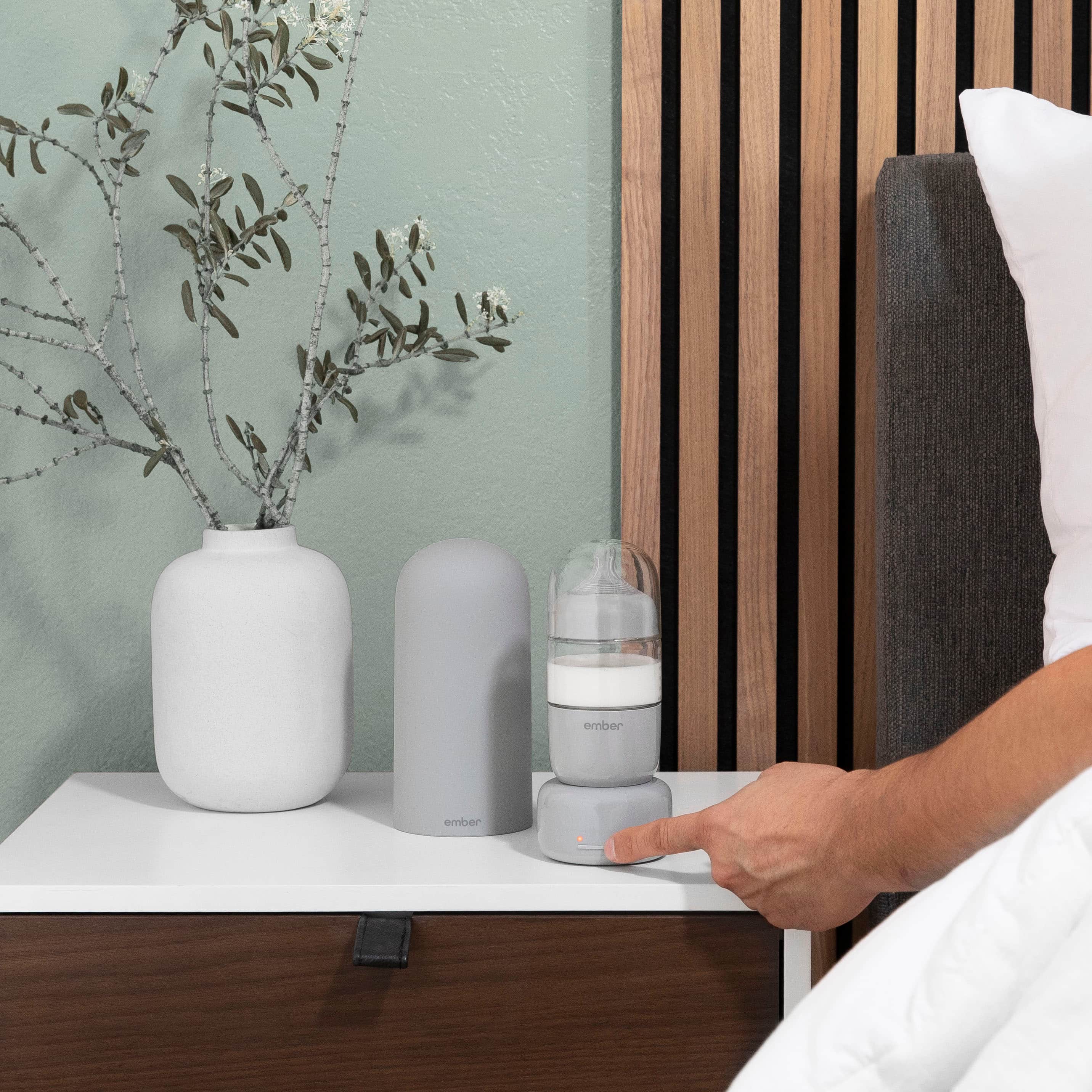 Alt View 3. Ember - Baby Bottle System 6 oz Self-Warming Smart Baby Bottle.