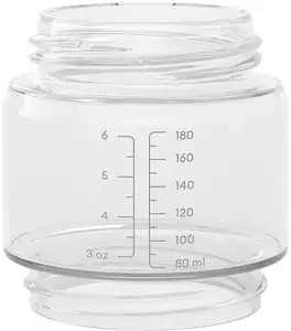 Ember - Bottle Body 2-Pack 6 oz For Self-Warming Smart Baby Bottle System - Clear
