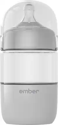Front. Ember - Add On Bottle 6 oz For Self-Warming Smart Baby Bottle System.