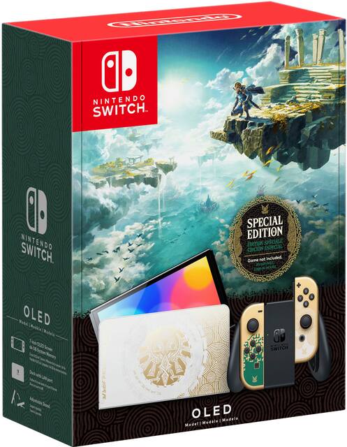 Nintendo Switch OLED Console The Legend of Zelda Tears of the